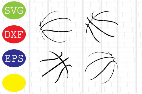 Basketball Skeleton and Outline: Creative Design Essentials