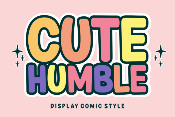 Cute Humble: Strategic Application of Playful Display Typography