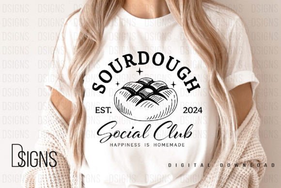 Elevating Artisan Branding with Sourdough Bread Baker Sublimation Designs