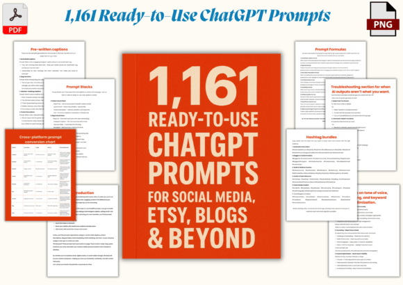 Evaluating 1,161 Ready-to-Use ChatGPT Prompts for Content Creation