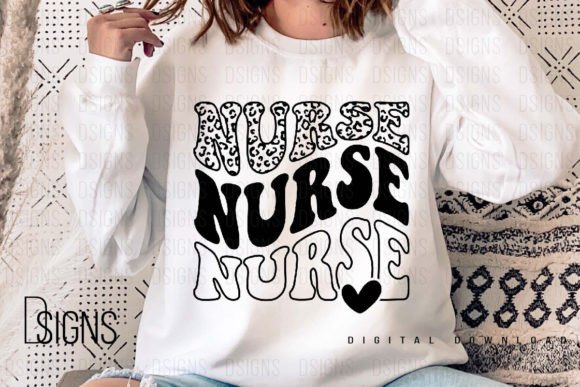 Groovy Nurse Leopard Print Sublimation: A Guide to Retro Medical Design