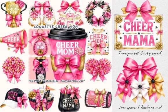 Integrating Aesthetic Coquette Cheer Mom Watercolor into Creative Workflows
