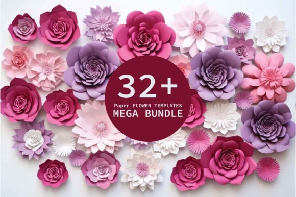 Maximizing Creative Potential with the Paper Flower Templates SVG Bundle