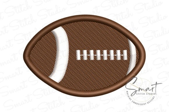 Mini Football: Elevating Custom Apparel with Compact Embroidery Design