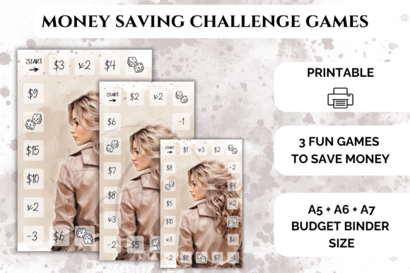 Money Saving Challenge Games Printable: Turn Saving Into a Fun Adventure