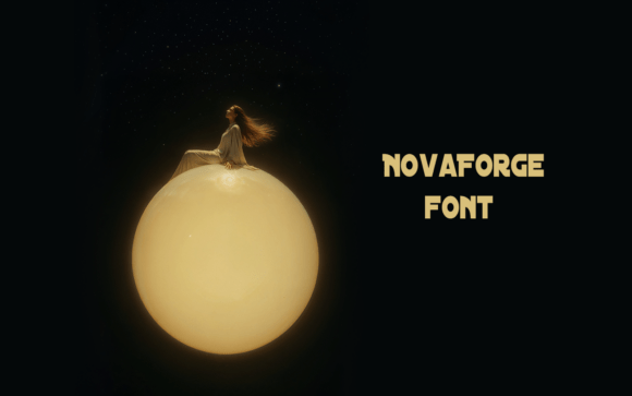 NovaForge: The Typeface From Another Galaxy