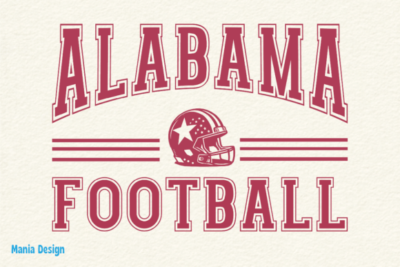 Retro Alabama Football Fan Design PNG: Elevating Game Day Style with Vintage Aesthetics