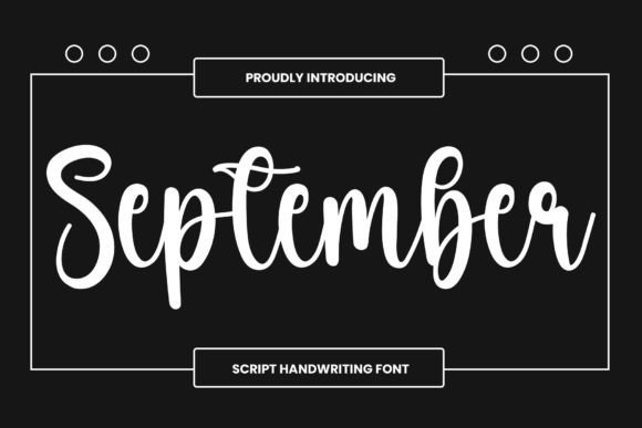 September: A Bold Typeface for High-Impact Visual Communication