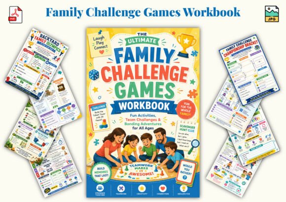 Transforming Family Time: A Comprehensive Guide to the Family Challenge Games Workbook